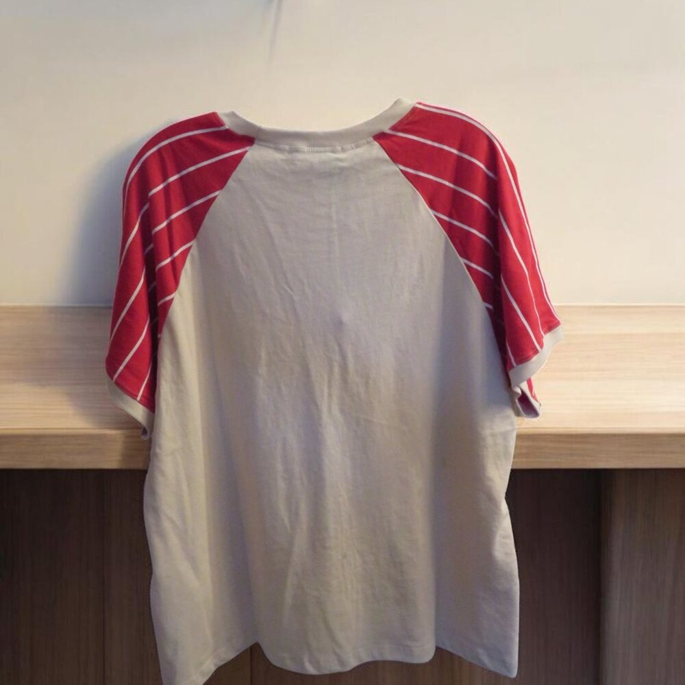 Daydreamer LA - Little Angels Baseball Raglan Ringer - Size Large - NWT - Picture 4 of 11
